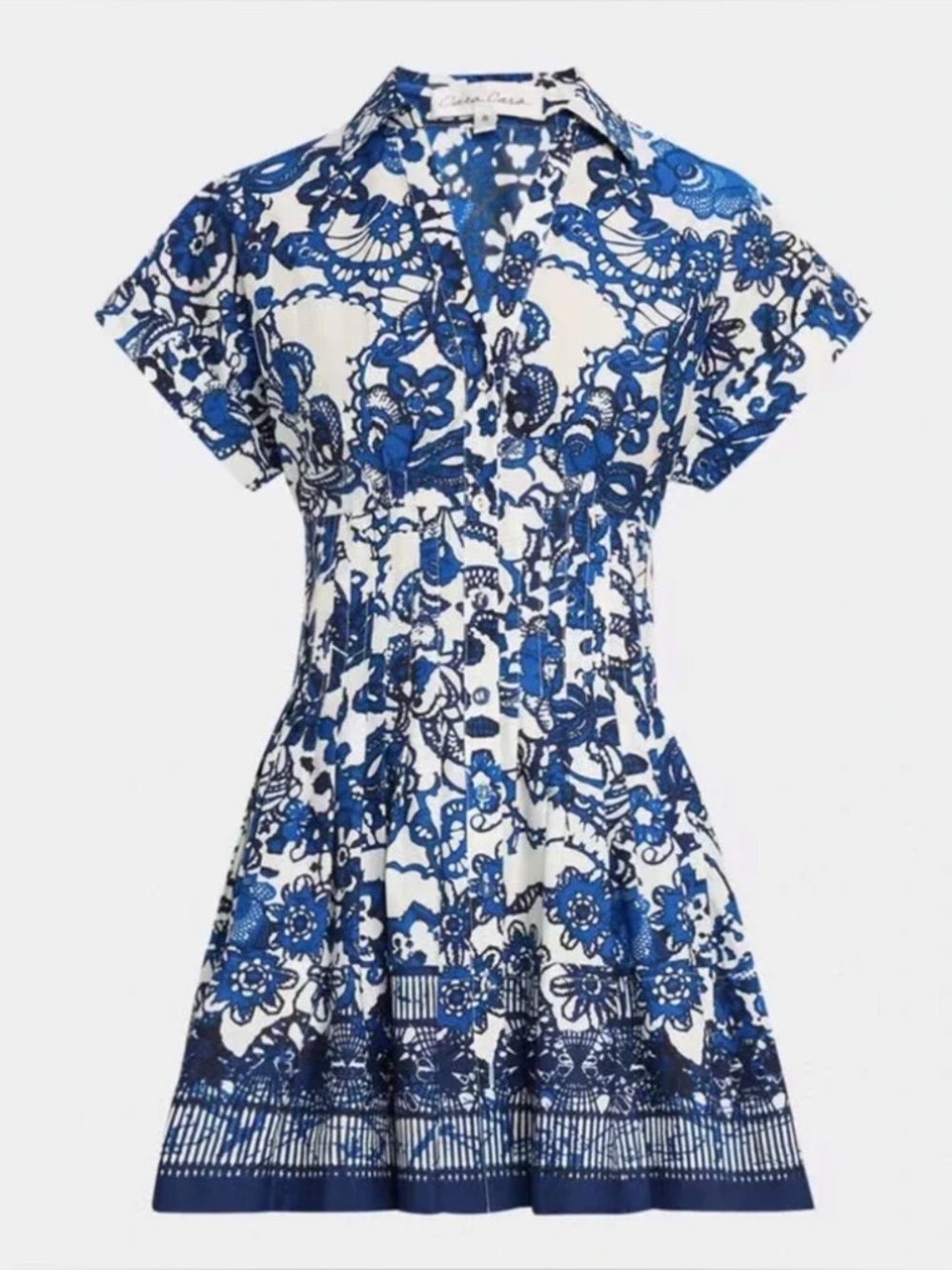 Cara Cara Nash mini dress in Dental Blue, NWOT, Size M/L